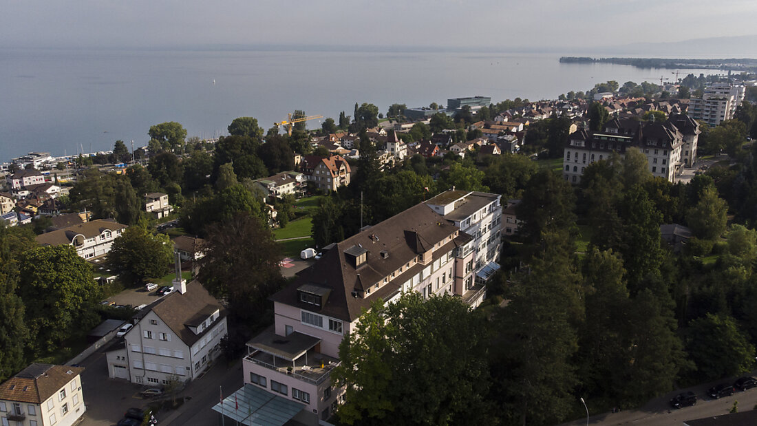 Die Stadt Rorschach soll vom Durchgangsverkehr entlastet werden. Die Massnahmen mit einem Autobahnanschluss werden von der zuständigen Kommission mehrheitlich unterstützt. (Archivbild) 20250205123124251.jpg