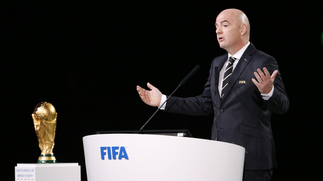 Präsident Gianni Infantino und die FIFA loten an der WM in den USA, Kanada und Mexiko die finanzielle Schmerzgrenze der Fussballfans aus 20260608040058780.jpg