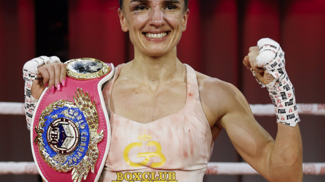 Erste Schweizerin mit einem WM-Gürtel eines der grossen internationalen Boxverbände: Gabriela Timar 20251226204828562.jpg