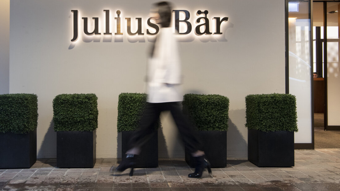 Die Bank Julius Bär will nach Problemen in der Vergangenheit das Risikomanagement verbessern. Zudem hat sich der Vermögensverwalter für die Jahre 2026 bis 2028 neue Ziele gesetzt.(Archivbild) 20250603072832326.jpg