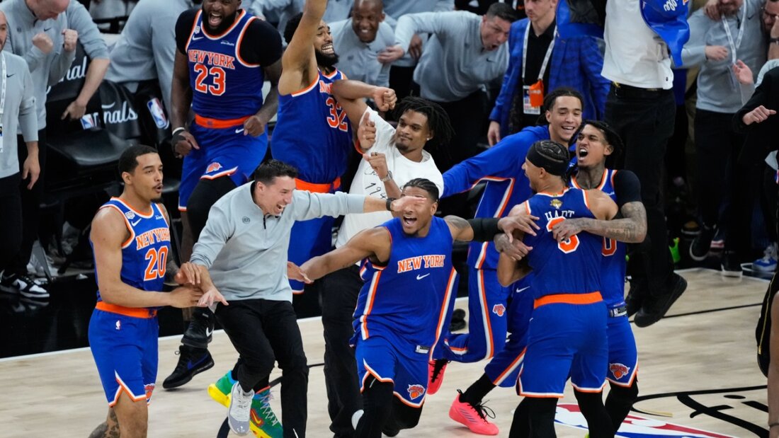 New Yorker Freudentaumel in San Antonio: Die Knicks sind zum dritten Mal Meister in der besten Basketballliga der Welt 20260614055019031.jpg