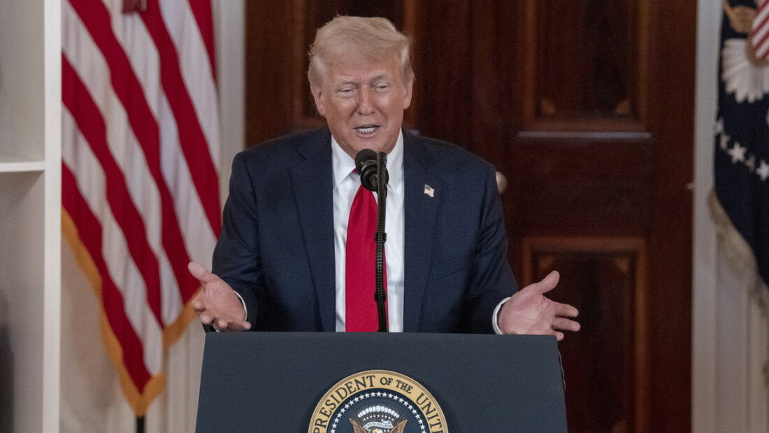 Donald Trumps Zollpolitik ist auch in seiner eigenen Partei nicht unumstritten. Doch die Mehrheit der Republikaner steht hinter dem US-Präsidenten - wie eine symbolische Abstimmung zeigt. 20250501035948302.jpg