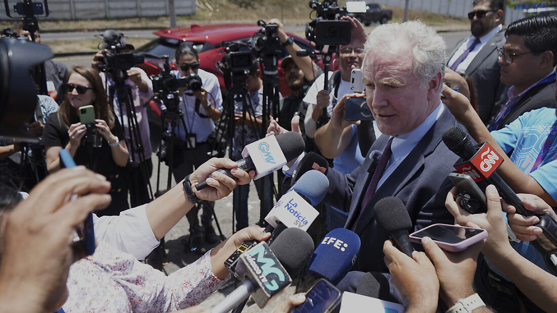 US-Senator Chris Van Hollen. Foto: Salvador Melendez/AP/dpa 20250417113857263.jpg