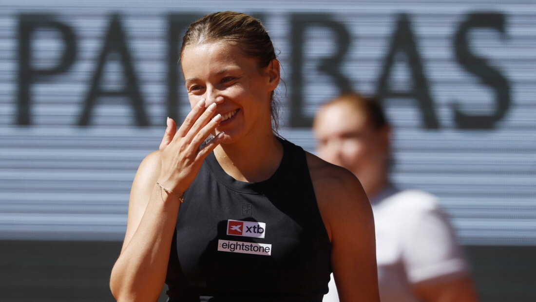 Maja Chwalinska steht bei ihrer ersten Teilnahme am French Open im Viertelfinal 20260601170001130.jpg
