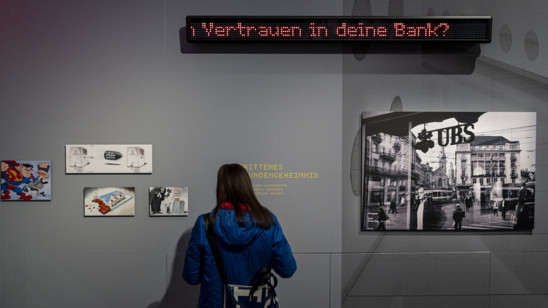 Ist das Vertrauen in die Banken verloren? Eine Ausstellung im Landesmuseum in Zürich beschäftigt sich mit dem Bankenland Schweiz. 20260610132800918.jpg