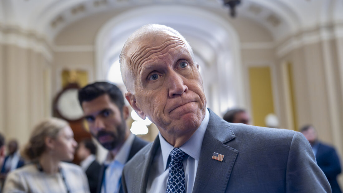 ARCHIV - Der republikanische Senator Thom Tillis. Foto: J. Scott Applewhite/AP/dpa/Archivbild 20261017180319159.jpg
