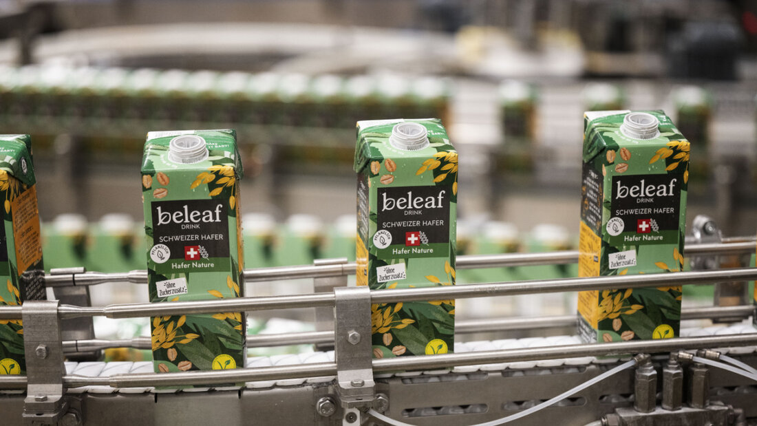 Haferdrink-Produktion: Coop verkauft die veganen Produkte von Beleaf nicht mehr. (Archivbild) 20260331103342265.jpg