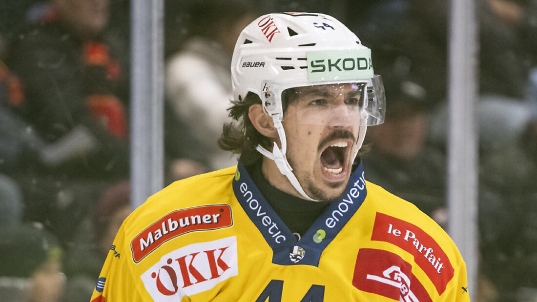 Steht sinnbildlich für das Davoser Hoch: Matej Stransky, dreifacher Torschütze gegen des SC Bern 20241122222624763.jpg
