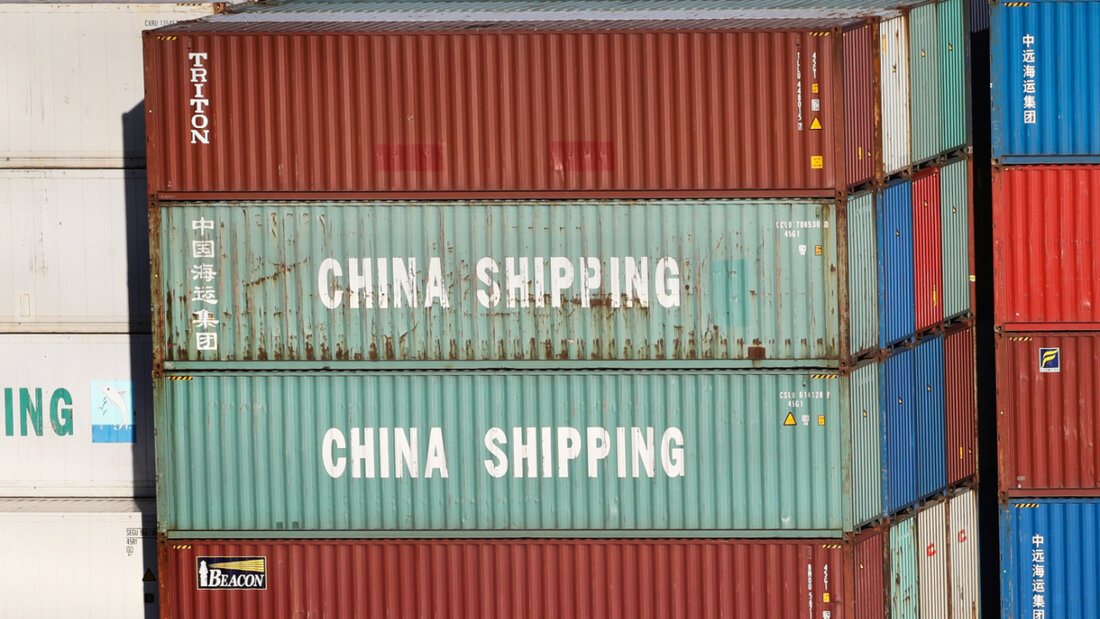 Der chinesische Exportmotor stottert: Im Oktober fielen die Ausfuhren überraschend. (Symbolbild) 20251107051410916.jpg