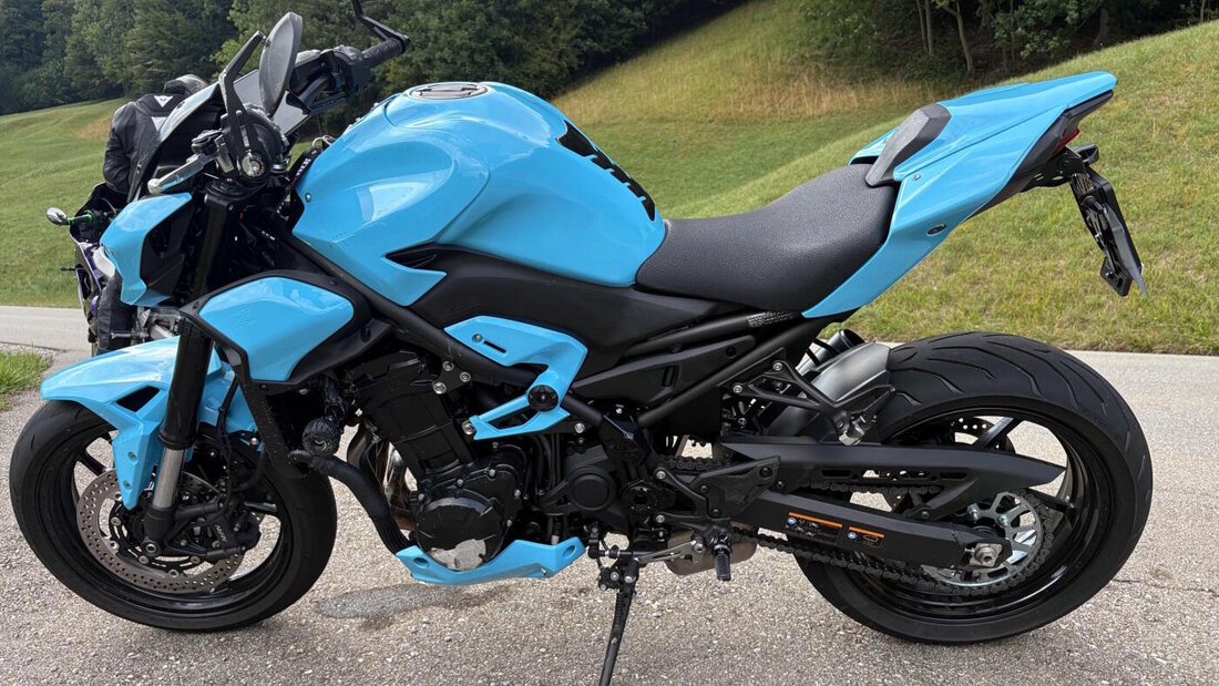 Mit diesem Motorrad verunfallte der 24-Jährige. Die Strecke über die Hulftegg ist eine beliebte Töffstrecke. 20260802100453947.jpg