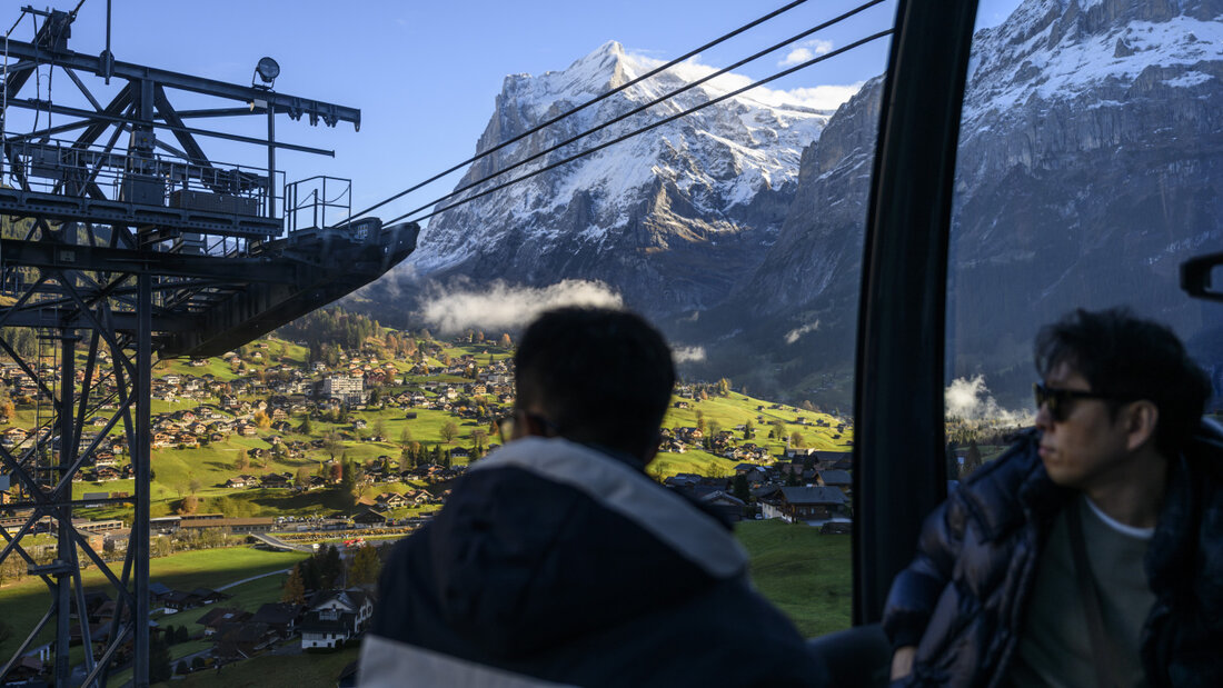 Weniger Touristen als sonst: Der Iran-Krieg hat den Jungfraubahnen im ersten Halbjahr 2026 zugesetzt. (Archivbild) 20260828075009439.jpg