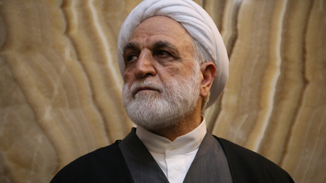 ARCHIV - Der iranische Justizchef Gholam-Hussein Mohseni-Edschehi in Teheran. Foto: Rouzbeh Fouladi/ZUMA Press Wire/dpa/Archivbild 20260919095255074.jpg