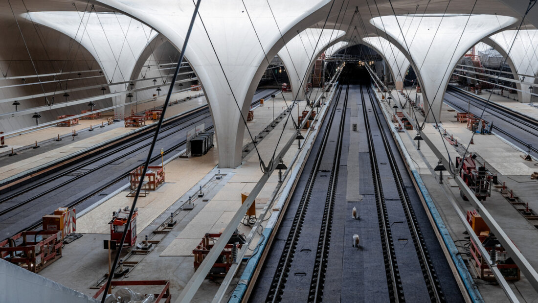 Die Deutsche Bahn verschiebt die Inbetriebnahme des Bahnprojekts Stuttgart 21 um fünf Jahre. Der neue Tiefbahnhof solle im Dezember 2031 in Betrieb genommen werden, sagten Bahnvertreter am Mittwoch. (Archivbild) 20260624092036297.jpg