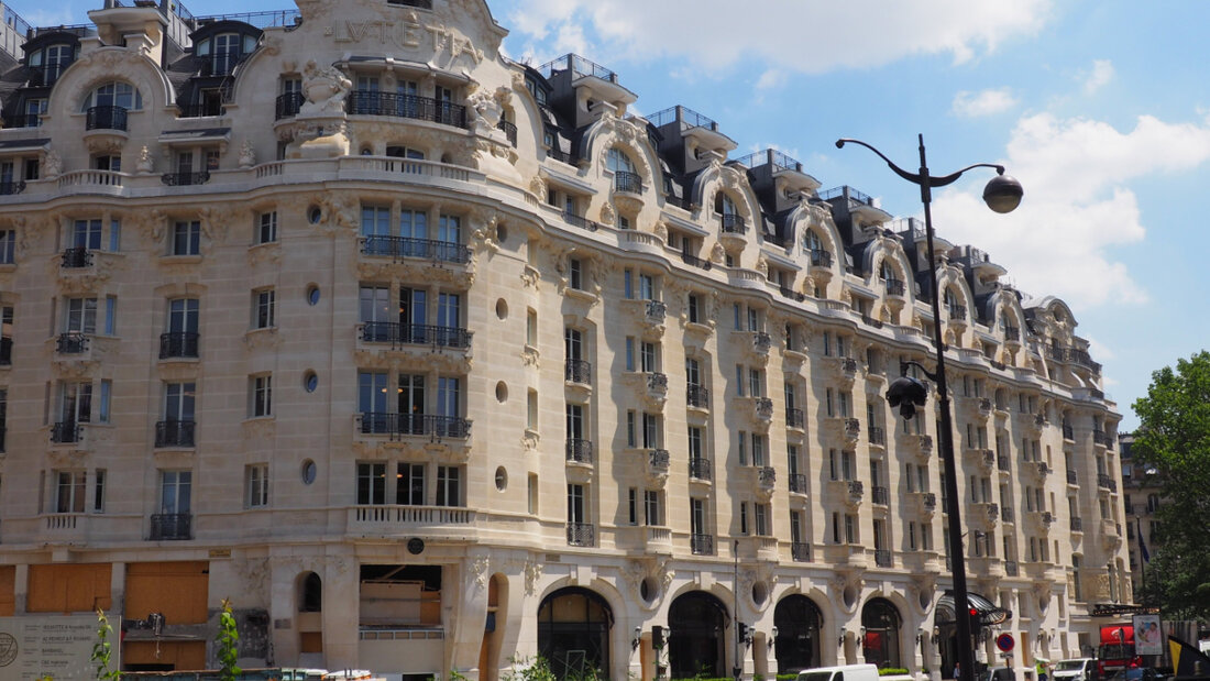ARCHIV - In dem ikonischen Luxushotel «Lutetia» in Paris soll für die neue Staffel von «The White Lotus» gedreht werden. Foto: Christian Böhmer/dpa (Archivbild) 20260520183758375.jpg
