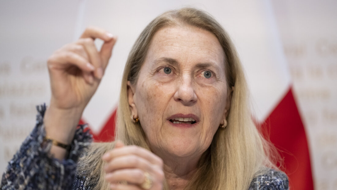 Seco-Direktorin Helene Budliger Artieda erwartet, dass die US-Zollpolitik auch nach Präsident Donald Trump bestehen bleiben wird. (Archivbild) 20260613053032689.jpg