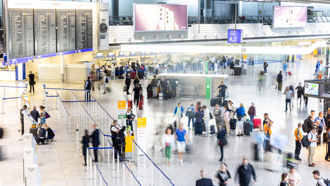 Streiks bei der Lufthansa haben sich im April negativ auf den Frankfurter Flughafen ausgewirkt. (Archivbild) 20260515093309131.jpg
