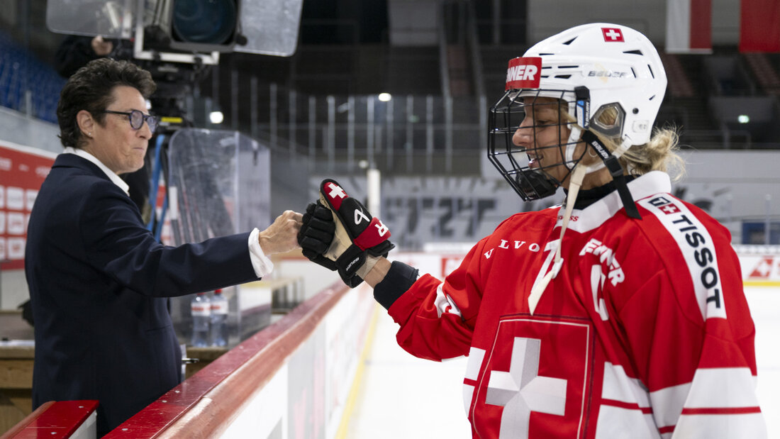Lara Stalder führt das Schweizer Team zum Sieg gegen Finnland 20260821213451569.jpg