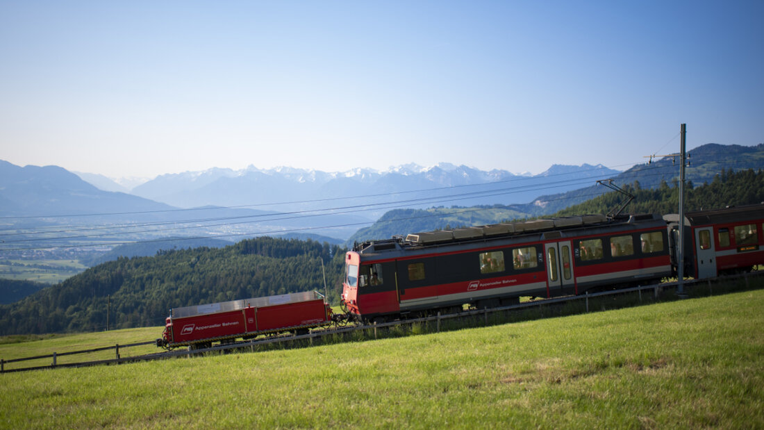 Die Appenzeller Bahnen AG sind Teil des Tarifverbunds Ostwind. (Archivbild) 20260520162501859.jpg