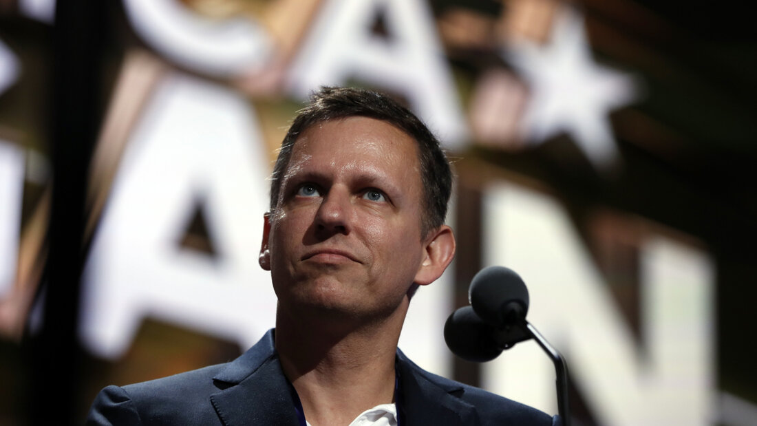 Der umstrittene US-Milliardär und Palantir-Mitgründer Peter Thiel erhält den Axel Springer Award. (Archivbild) 20260717141132887.jpg