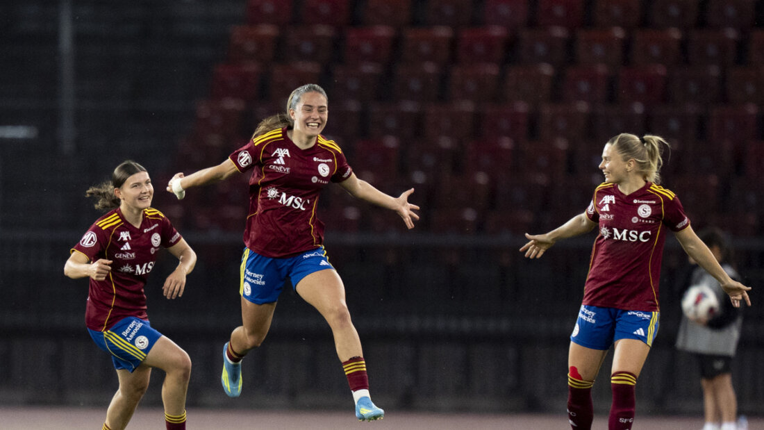 Amina Muratovic traf im Zürcher Letzigrund in der Nachspielzeit zum 4:0-Schlussstand für Servette Chênois 20260508211451419.jpg