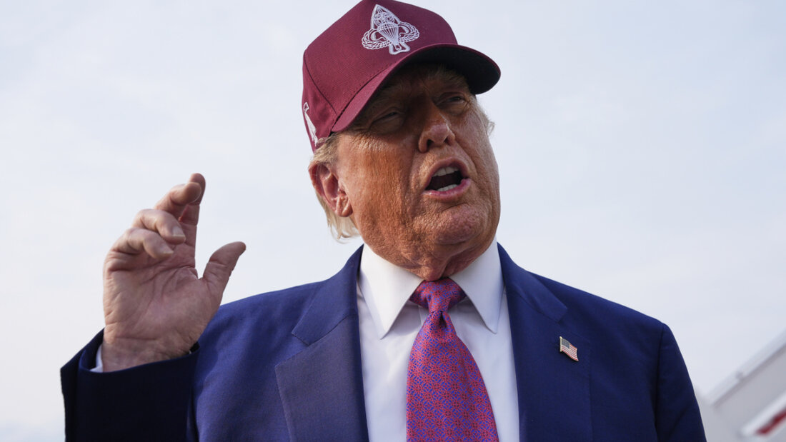 US-Präsident Donald Trumps Zollpolitik und die aktuelle geo- und handelspolitische Unsicherheit belasten Schweizer Firmen. 20250612090412186.jpg