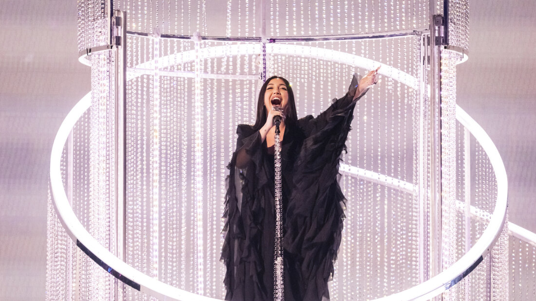 Die israelische Kandidatin Yuval Raphael hatte dieses Jahr beim Eurovision Song Contest in Basel den zweiten Platz erreicht. (Archivbild) 20251204184644646.jpg