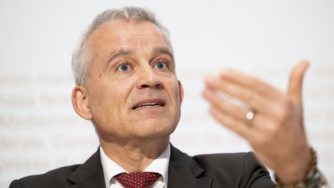 "Unsere Geschichte ist keine Geschichte der Abschottung, sondern eine Geschichte der Vielfalt, der Offenheit und des Zusammenhalts", sagte Jans am Freitagabend in Therwil im Baselbiet zum Auftakt seiner Reden zum Nationalfeiertag. (Archivbild) 20260731213718232.jpg