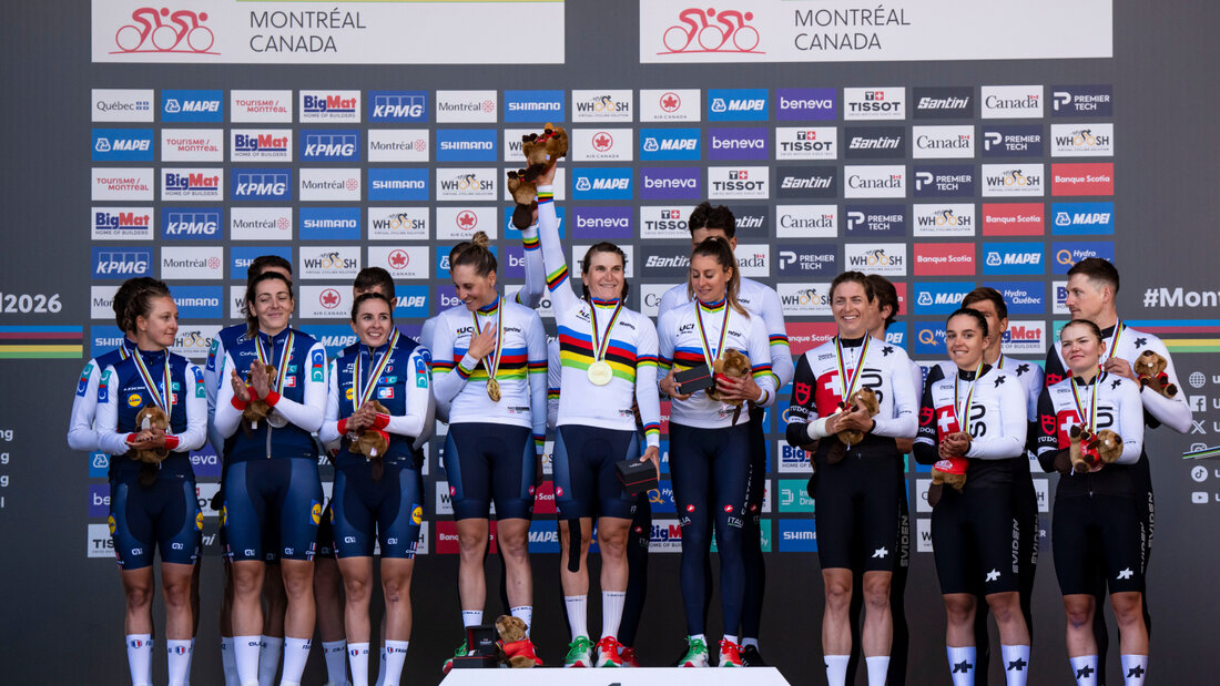 Bronze für das Schweizer Team: Italien und Frankreich stehen bei der Siegerehrung noch höher 20260922203250571.jpg