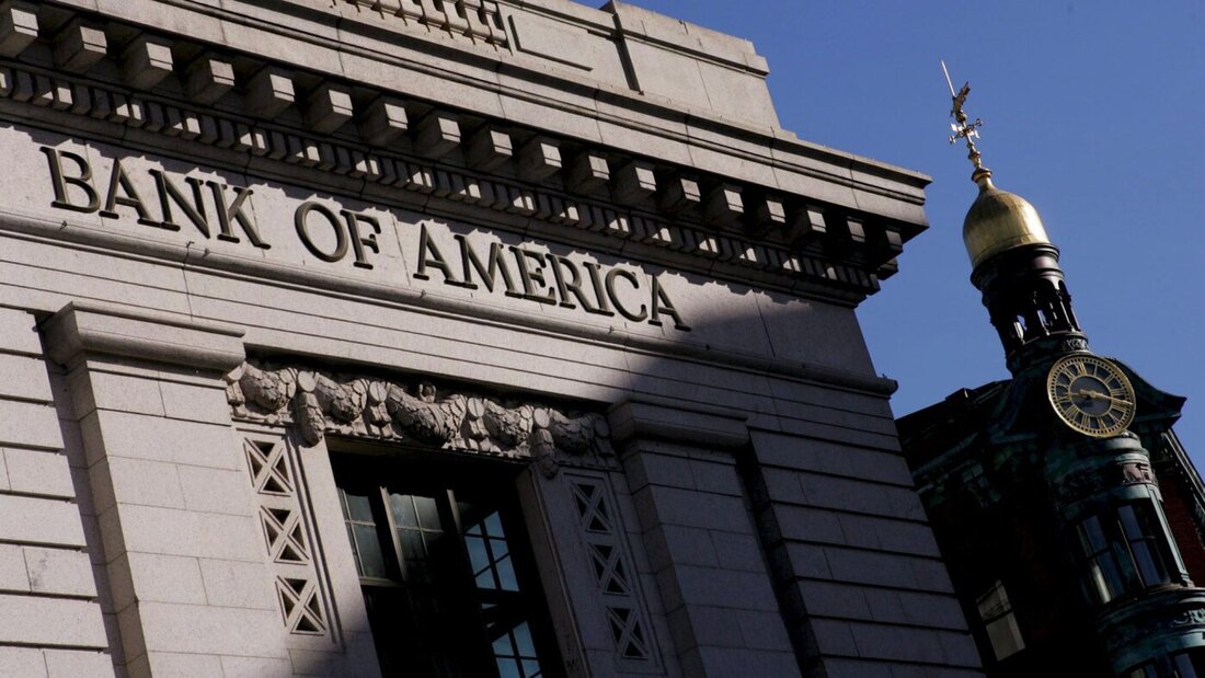 Der Bank of America steht eine Milliarden-Strafzahlung ins Haus. (Archivbild) 20261013231302043.jpg