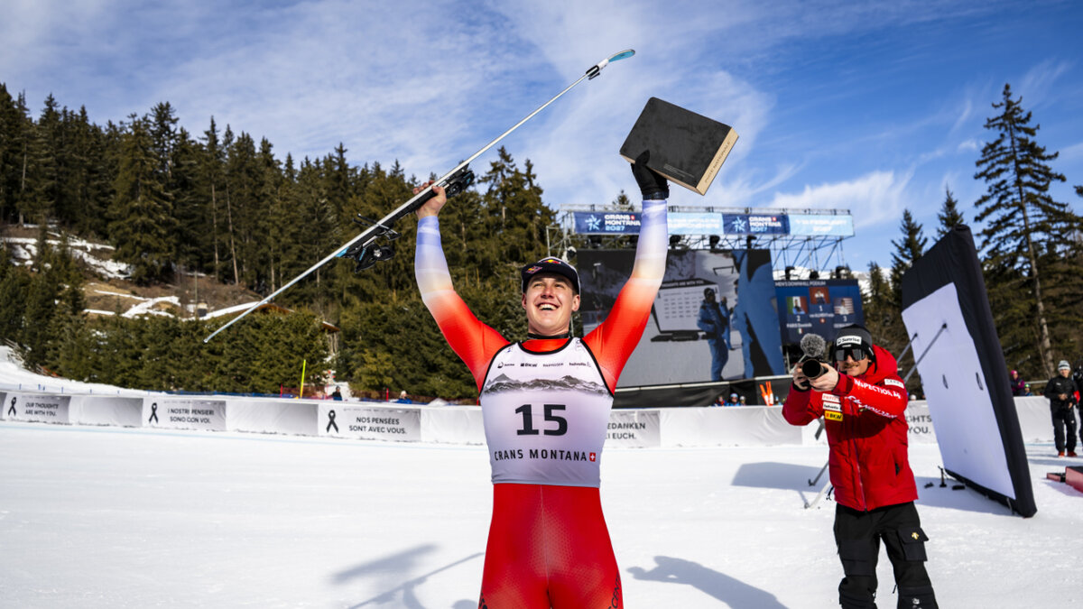 Von Allmen secures an 