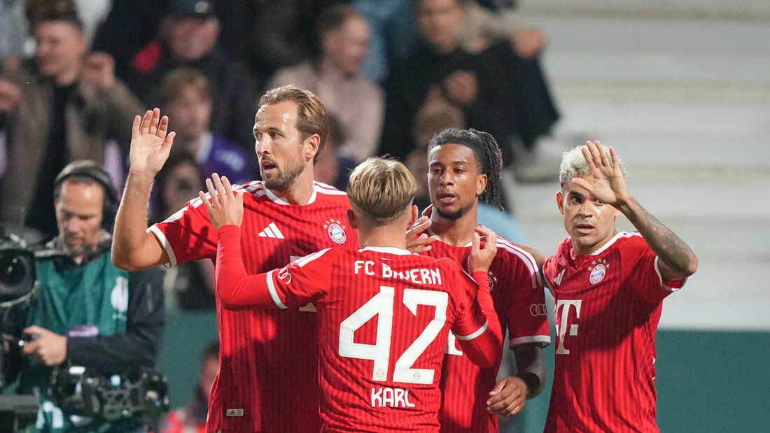 Die Bayern um Doppeltorschütze Harry Kane geben sich in Osnabrück keine Blösse 20260902225104419.jpg