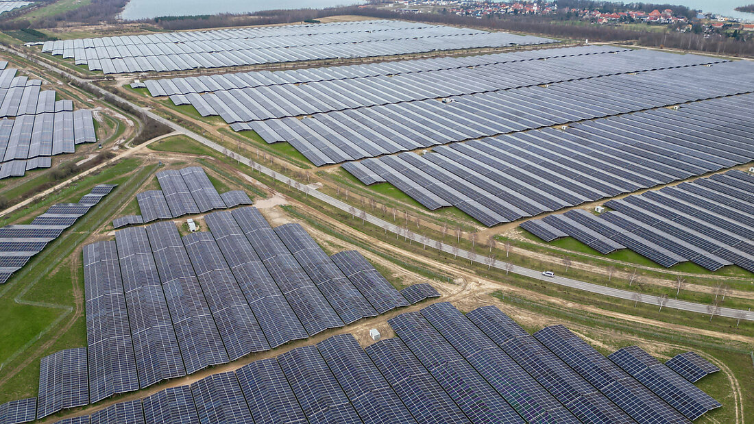 In Deutschland ist im ehemaligen Braunkohletagebau bei Witznitz ein grosser Solarpark in Betrieb gegangen. (Archivbild) 20240703152520347.jpg
