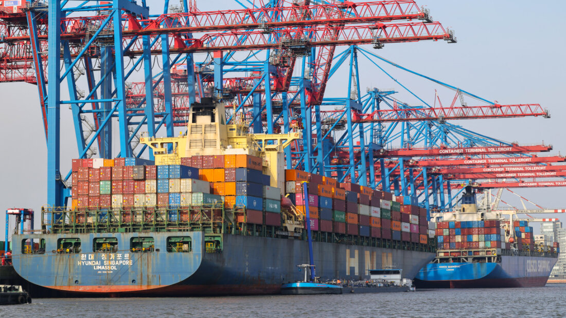 Die meisten deutschen Exporte gingen im Juni in die Vereinigten Staaten. Allerdings sank der Warenwert im Vergleich zum Mai des laufenden Jahres. (Archivbild) 20250807125328054.jpg