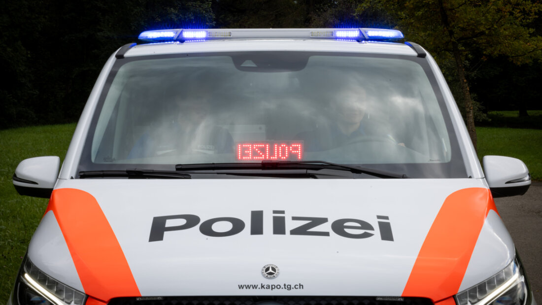 Eine Polizeipatrouille stoppte in Frauenfeld einen alkoholisierten Fahrer. (Symbolbild) 20251206102147047.jpg