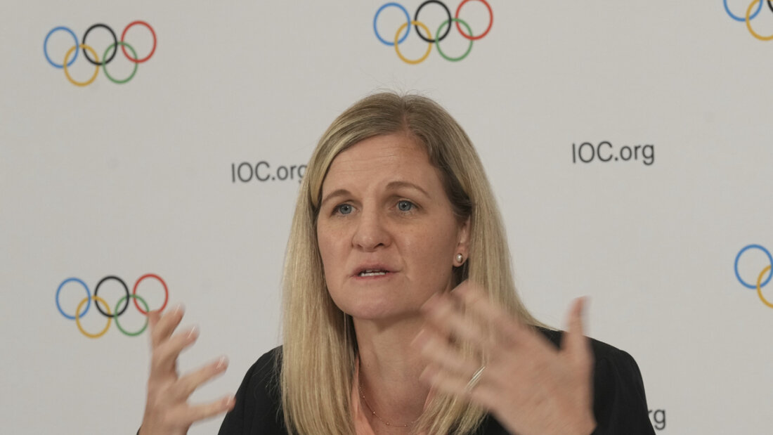 IOC-Präsidentin Kirsty Coventry bei der Pressekonferenz in Mailand 20250919174233061.jpg