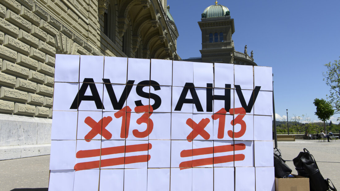 Die Einigungskonferenz beantragt, die 13. AHV-Rente mit höheren Lohnbeiträgen und mehr Mehrwertsteuer zu finanzieren, gemäss dem Modell des Ständerates.(Archivbild) 20260610083128554.jpg