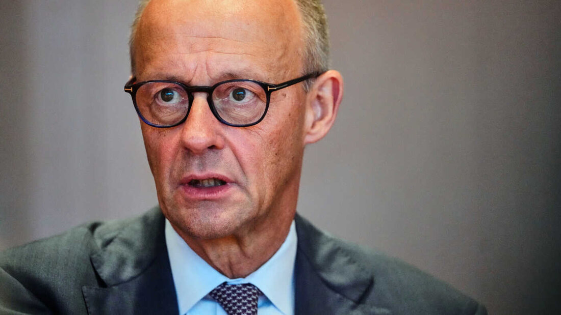 Politisch in Bedrängnis: Der deutsche Bundeskanzler Friedrich Merz. Ob ihm 17 Cent Spritpreissenkung helfen gegen vorhergesagte weitere dramatische Stimmenverluste seiner CDU bei den Landtagswahlen am Sonntag? (Archivbild) 20260918211951637.jpg