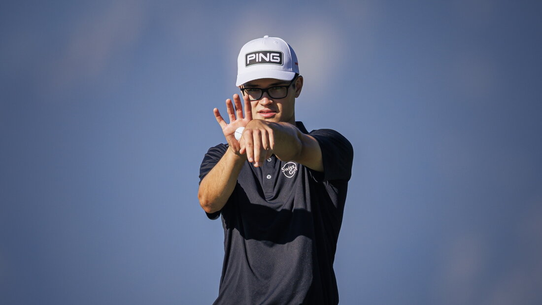 Mischa Candinas (21) aus Geroldswil sorgte am Omega European Masters in Crans für ein erstes Schweizer Highlight 20260903153326411.jpg