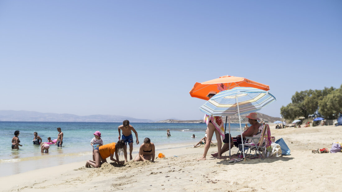 Der Tourismus ist für die griechische Wirtschaft ein wichtiger Sektor. (Archivbild) 20250525055505123.jpg