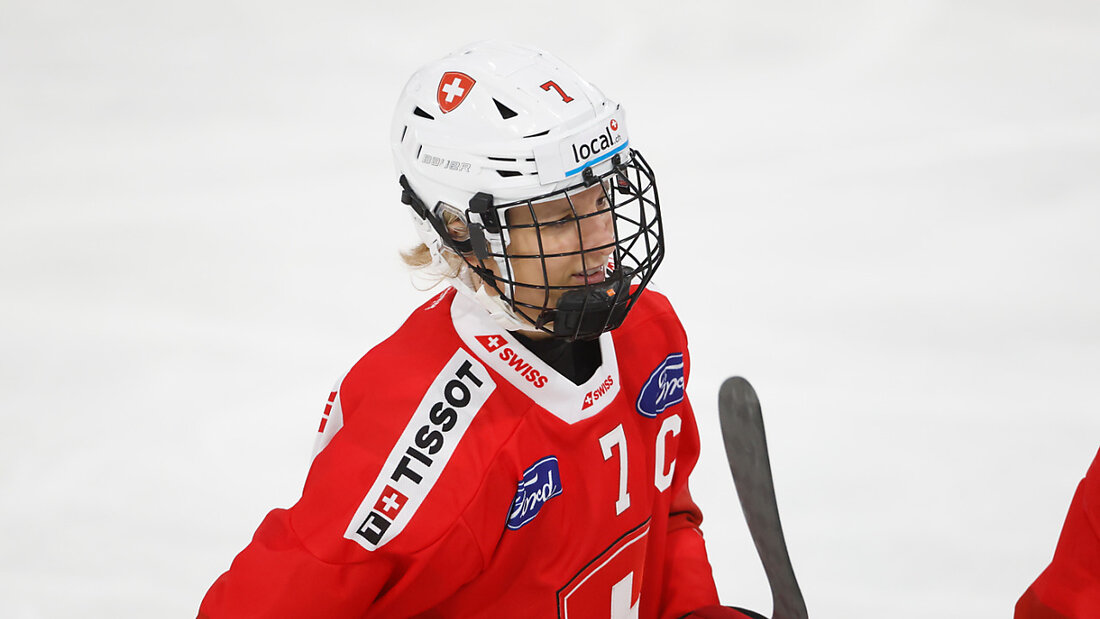 Konnte zwei gute Chancen nicht nützen: der Schweizer Captain Lara Stalder 20250409213536622.jpg