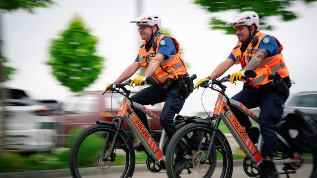 In Wil SG patrouilliert die Polizei ab dieser Woche auf E-Bikes. 20260512093821648.jpg