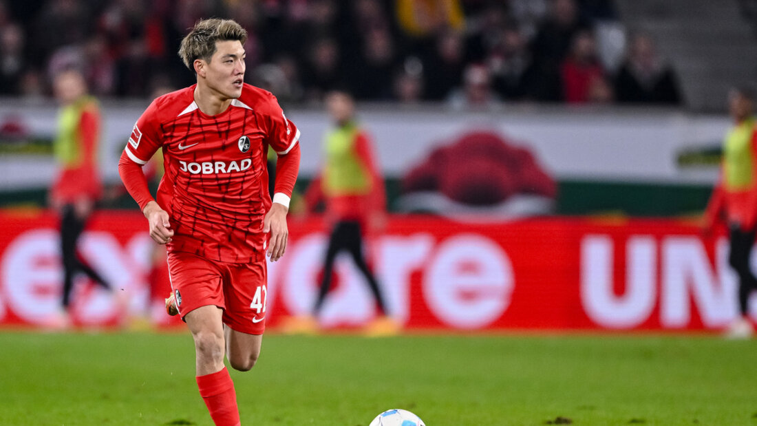 Ritsu Doan begeisterte in den letzten drei Saisons die Fans des SC Freiburg mit seinen Dribblings und seiner Spielweise 20250807084042508.jpg
