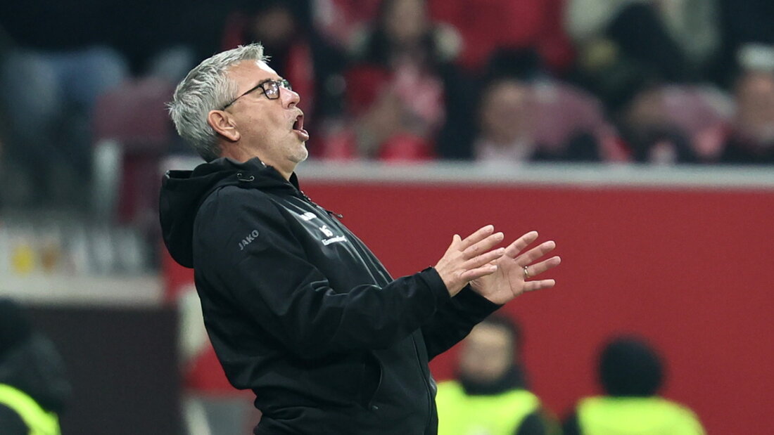 Wieder kein Sieg: Urs Fischer wartet auch nach drei Spielen mit Mainz auf den ersten Sieg in der Bundesliga 20260110174221039.jpg