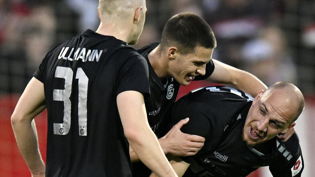 Routinier Michael Frey stellte den GC-Sieg in der 101. Minute mit dem 2:0 sicher 20260411201529461.jpg