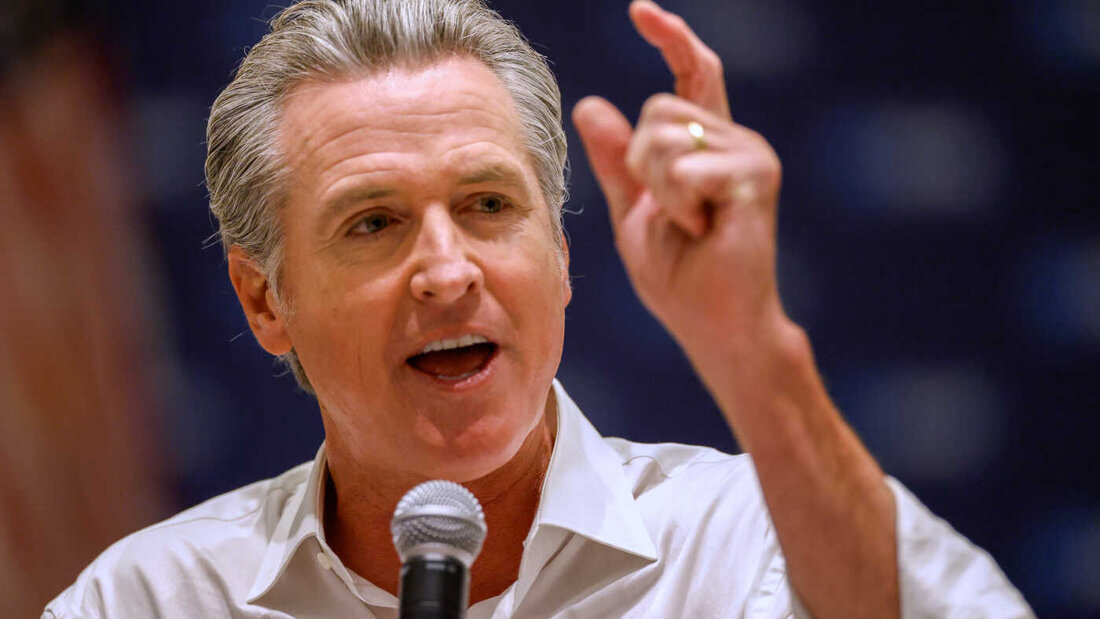 Der Gouverneur von Kalifornien Gavin Newsom könnte bei der Regulierung von Künstlicher Intelligenz eine entscheidende Rolle spielen. (Archivbild) 20260919015816260.jpg