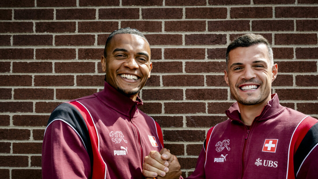 Manuel Akanji (links) und Granit Xhaka: die Chefs der Schweizer Nationalmannschaft 20250607043021558.jpg