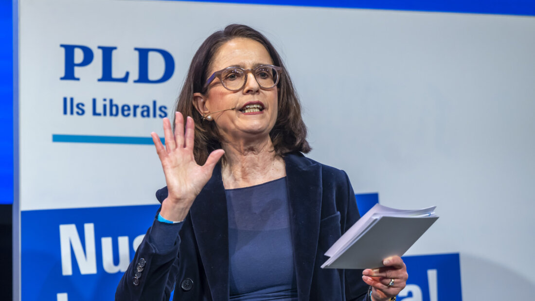 FDP-Co-Präsidentin Susanne Vincenz-Stauffacher sprach sich in einem Interview mit den Tamedia-Zeitungen für neue Einzonungen aus. (Archivbild) 20260620063653677.jpg