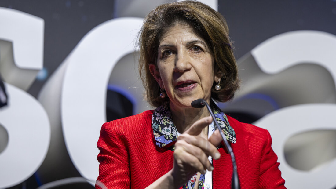 Sie ist die Delegierte des Bundesrats für den KI-Gipfel von 2027 in Genf: Fabiola Gianotti, hier auf einer Aufnahme von 2023. (Archivbild) 20260812143008974.jpg
