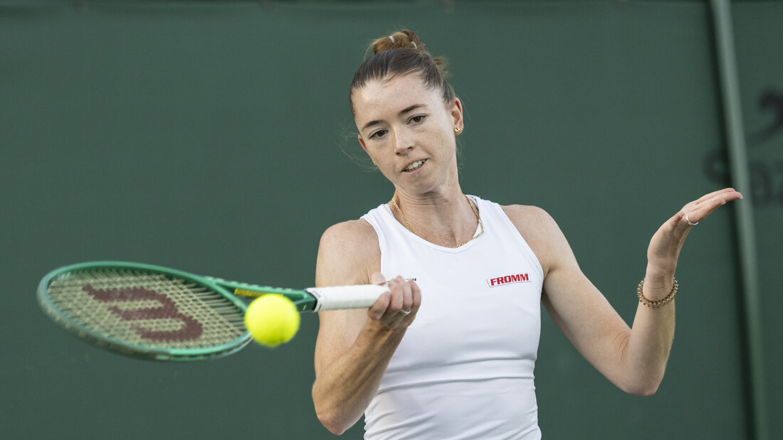 Simona Waltert steht beim WTA-1000-Turnier in Cincinnati in der zweiten Runde 20260813200443106.jpg