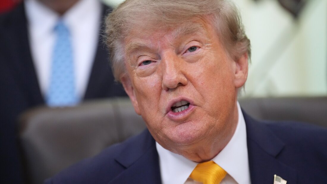 US-Präsident Donald Trump spricht im Oval Office des Weißen Hauses. Foto: Jacquelyn Martin/AP/dpa 20260904214632951.jpg